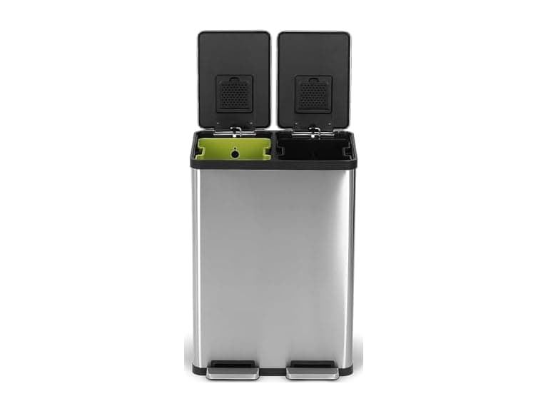 Simpli-Magic 16 Gallon Rectangular Trash Can (Open Box) - Image 1