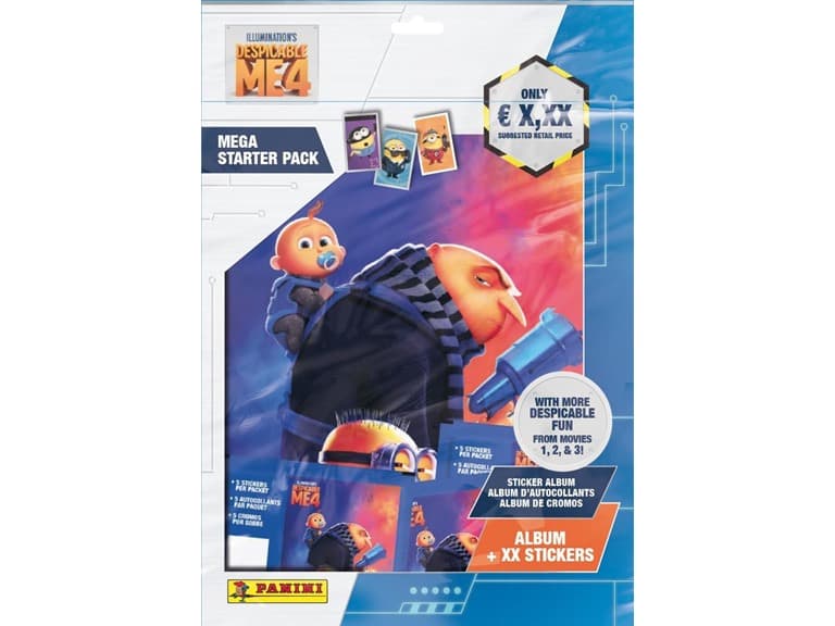 Panini Despicable Me 4 Mega Starter Pack - Image 1