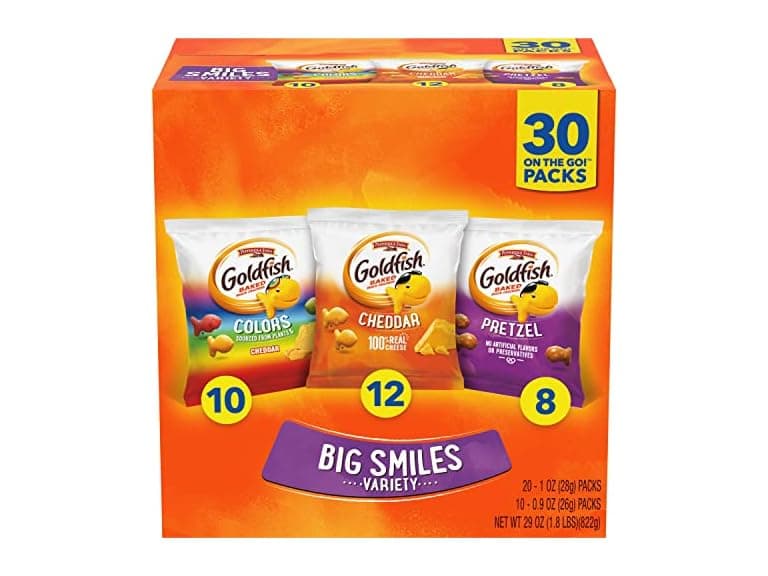 Goldfish Crackers Big Smiles 30 Ct - Image 1