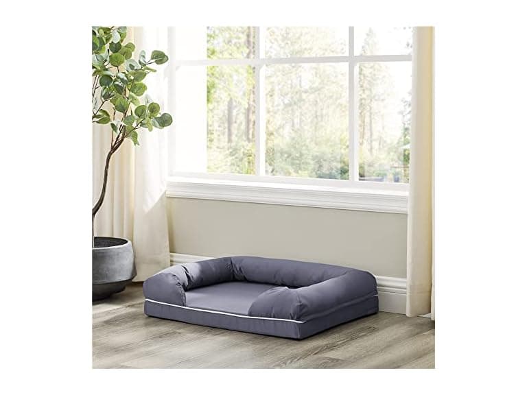 Ruff N Roo Jumbo Waterproof Bolster Dog Bed - Image 1