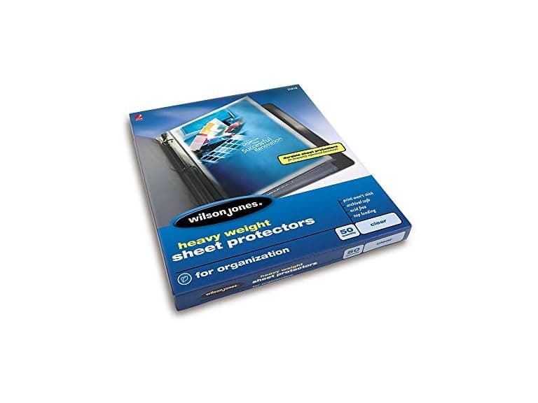 Wilson Jones Sheet Protectors - Image 1