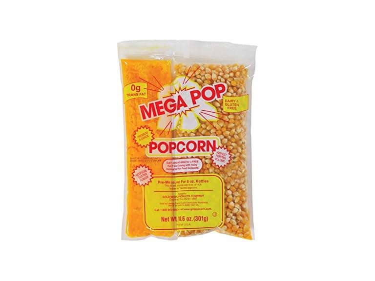 Gold Medal Mega-pop Popcorn Kit - 10.6 Oz. - 24 Ct. - Image 1