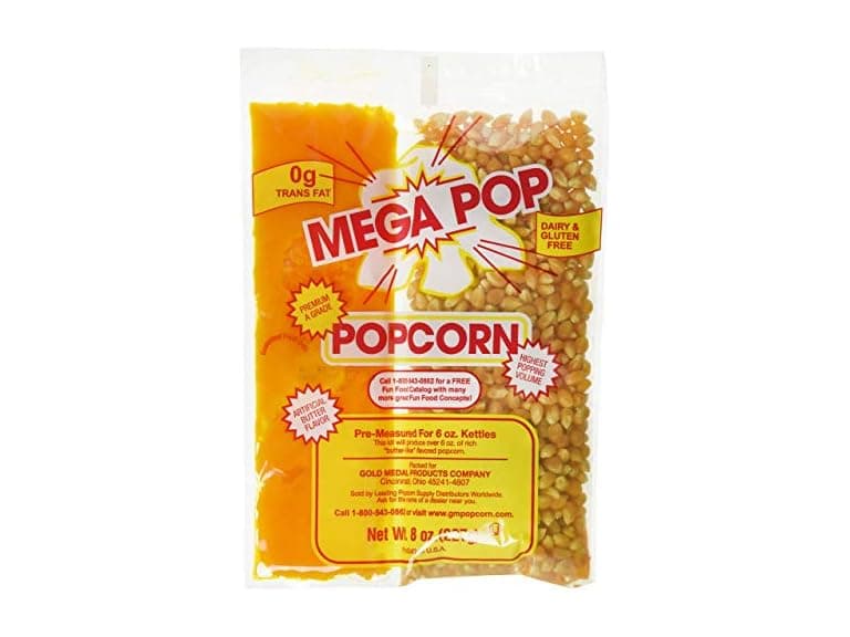 Gold Medal Gold Medal Popcorn Kit Coconut, 8oz kit - Image 1