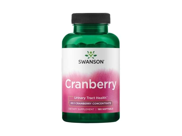 Swanson Cranberry 20:1 180 Softgels - Image 1