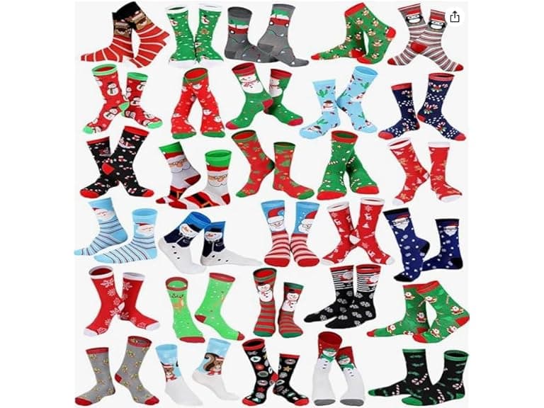 Yacht & Smith Womens Christmas Socks - Image 1