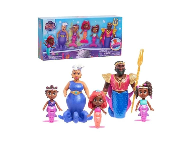 Just Play Disney Junior Ariel Royal Family 6-Pc - Image 1
