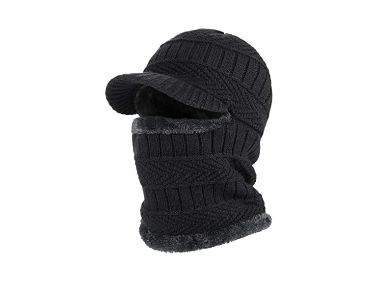 Tagvo Unisex (OS) Winter Knitted Balaclava Fleece - Image 1