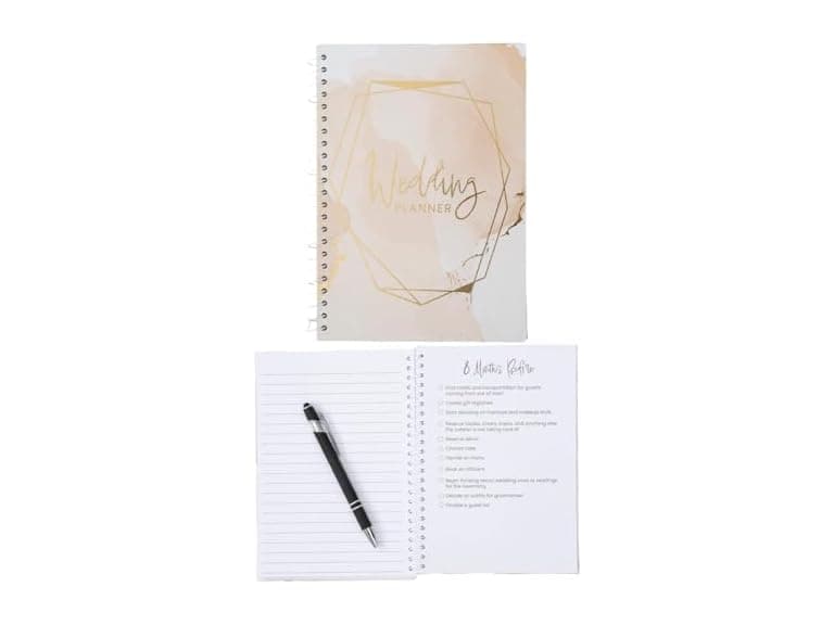 Fun Express 5 3/4" x 8 1/4" 20 pg. Wedding Planner - Image 1