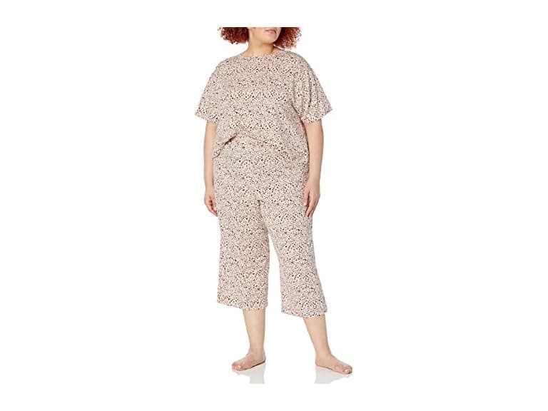 Amazon Essentials Women Knit Jersey Pajama Set - Image 1