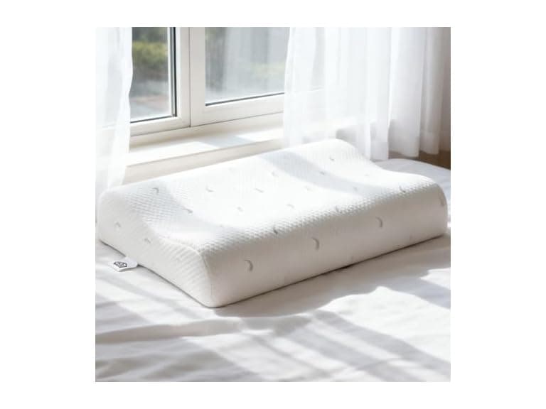 sleepwello Memory Foam Contour Pillow - Image 1