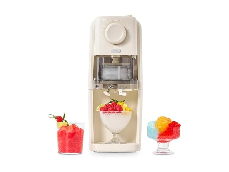 Dash Pro Shaved Ice Machine, Adjustable Blade, Cream - Image 1