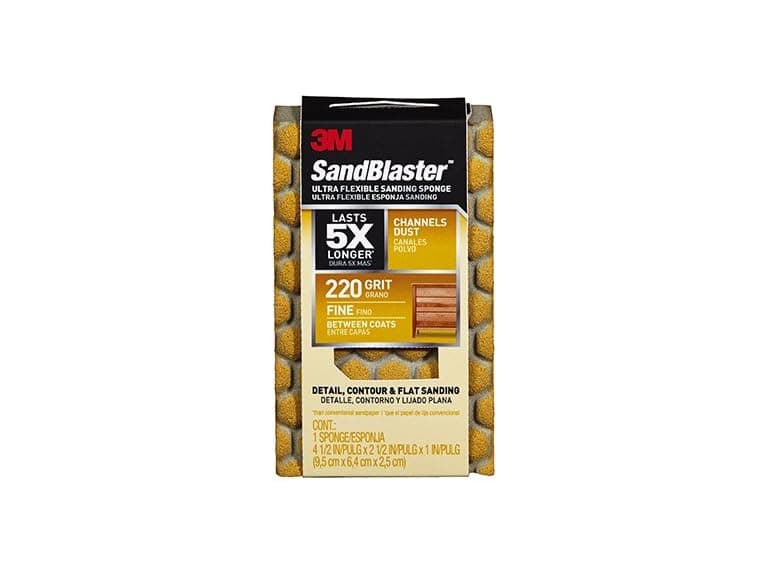 3M 20907-220 220 Grit Sandblaster Sponge - Image 1