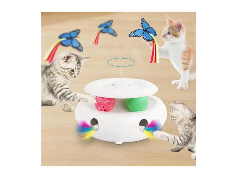 INKZOO 3-in-1 Interactive Cat Toy - Image 1