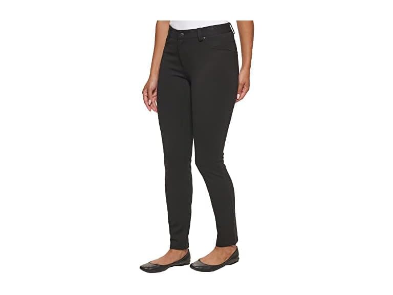 Dkny Women Jeans Ponte Skinny Leg Pockets Pant - Image 1