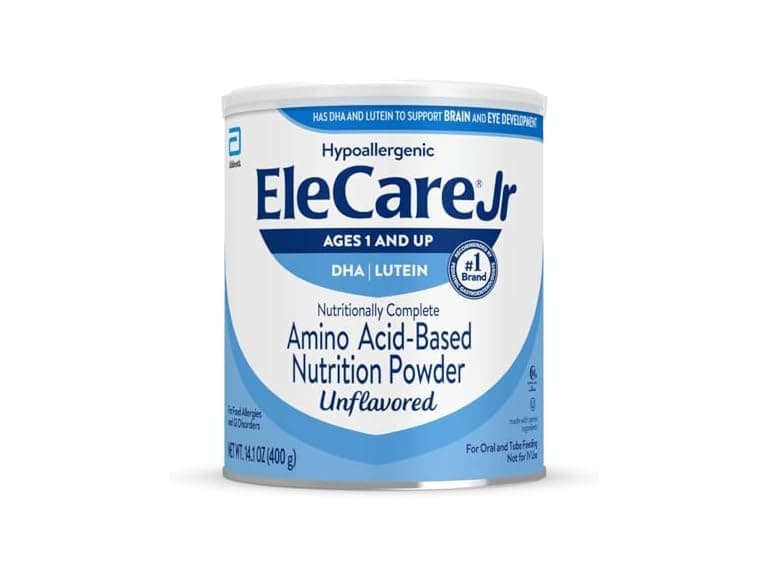 EleCare Jr Unflavored, DHA & Lutein Amino Acid-B - Image 1