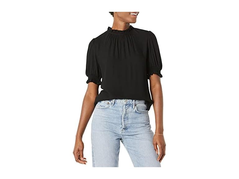 Amazon Essentials Women Fluid Twill Short Shirt - Image 1