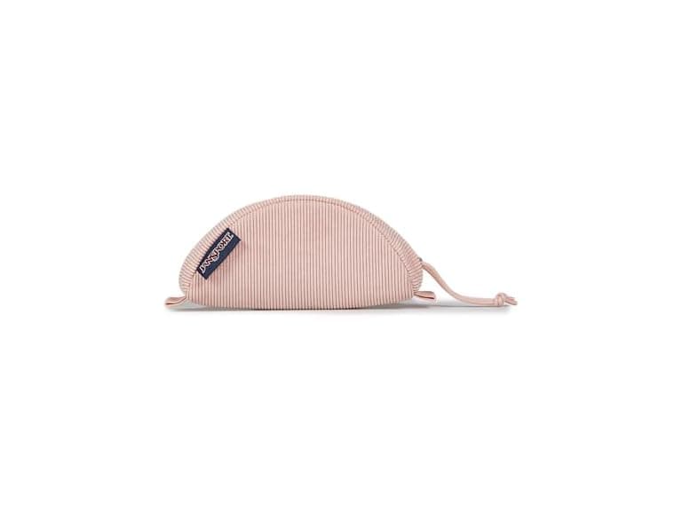 JanSport Luna Large Pouch – Misty Rose Corduroy - Image 1