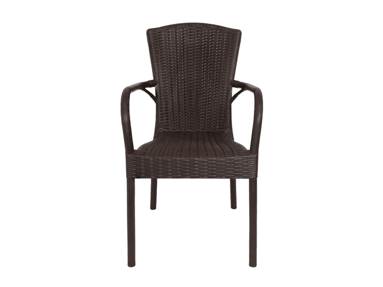 Sunnydaze Decor TLA-736 Segesta Chair Wenge Dark Brown - Image 1