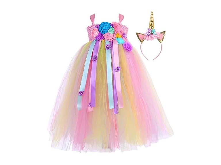 Tutu Dreams (XL) Flower Fancy Princess Dress - Image 1