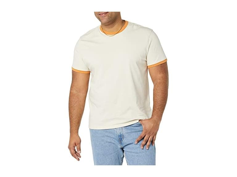 Amazon Essentials Mens SS Ringer T-Shirt - Image 1