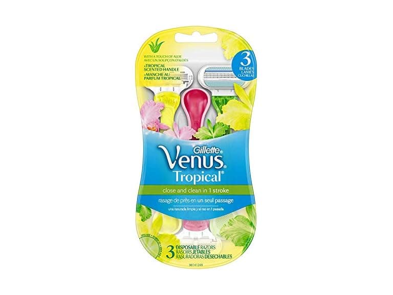 Gillette Venus Disposable Razors Tropical - 3 CT - Image 1