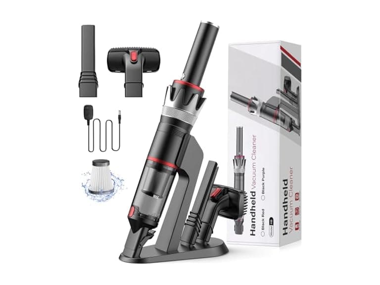 BSRCO Handheld Vacuum Cordless (Red) - Image 1