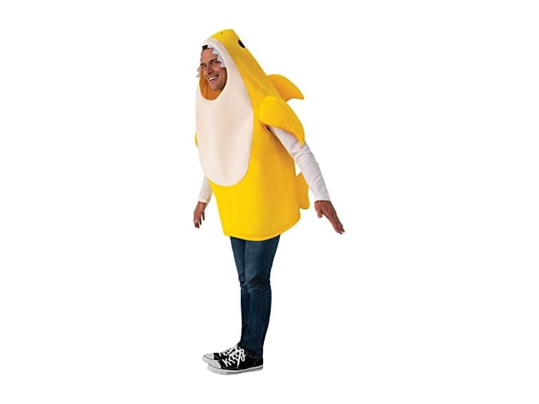 Rubies Boys One Size Baby Shark Baby Adult Costume - Image 1