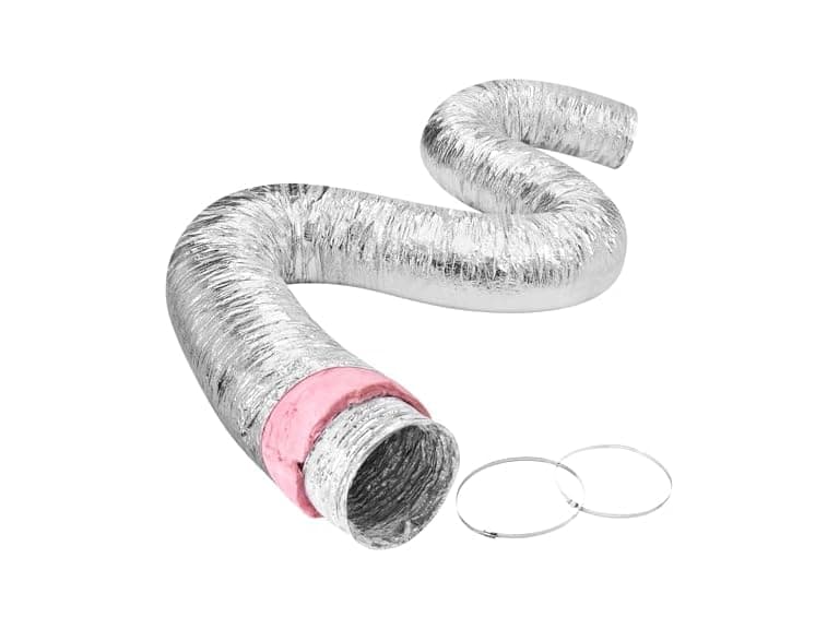 Dryer Vent Hose, 10'' Insulated Flexible Duct - Image 1