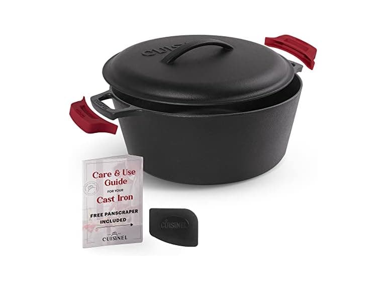 Cuisinel Cast Iron Dutch Oven - 7-Quart - Image 1