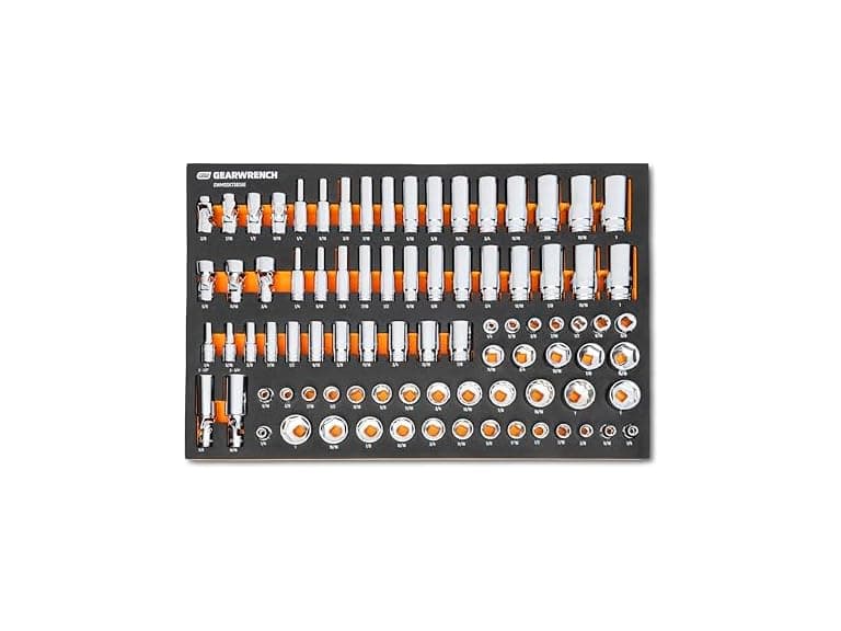 GEARWRENCH 85 Piece 3/8” Drive Master SAE Socket Set - Image 1
