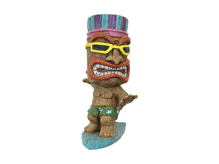 Design Toscano Kahuna Tiki Surfer Dude Statue - Image 1