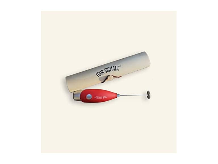 Four Sigmatic Milk Frother Wand with Bamboo Storage Case - Image 1