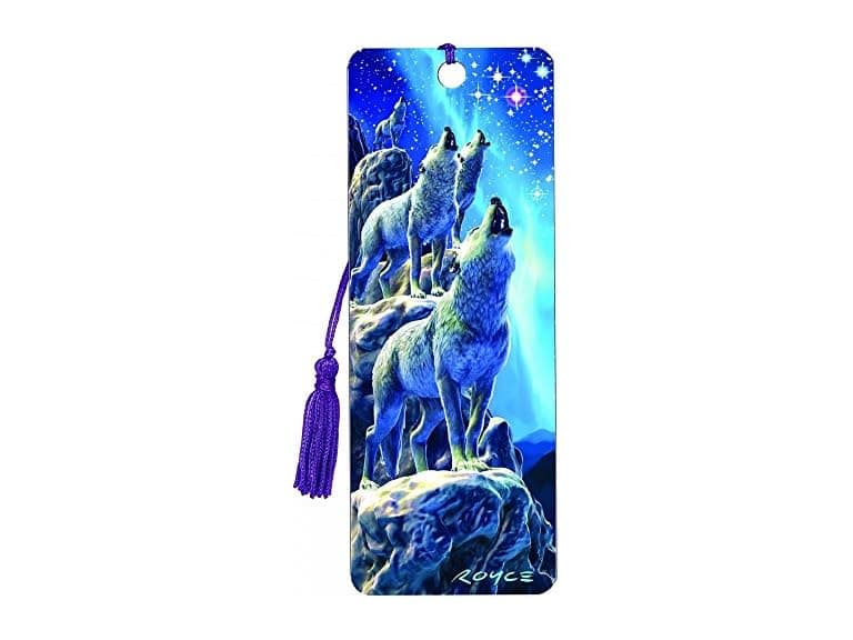 Artgame Northern Choir Howling Wolf Pack Bookmark - Image 1