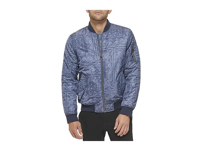 Levi's Men Ma-1 Flight Lightweight Zip-up Jacket - Image 1