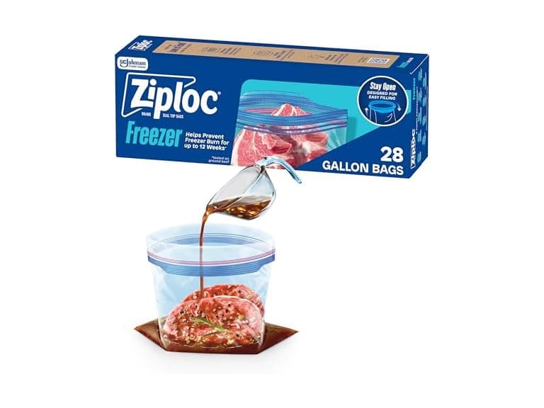 Ziploc Gallon Freezer 28ct - Image 1