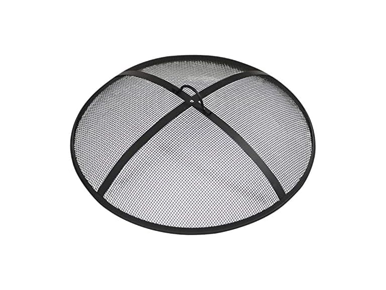 Sunnydaze Steel Mesh Fire Pit Screen 22" - Image 1