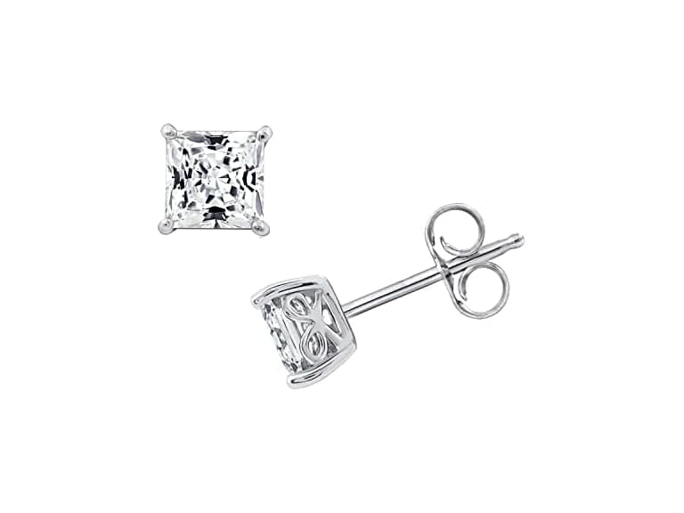 Amazon Essentials Princess Cut Studs - Image 1