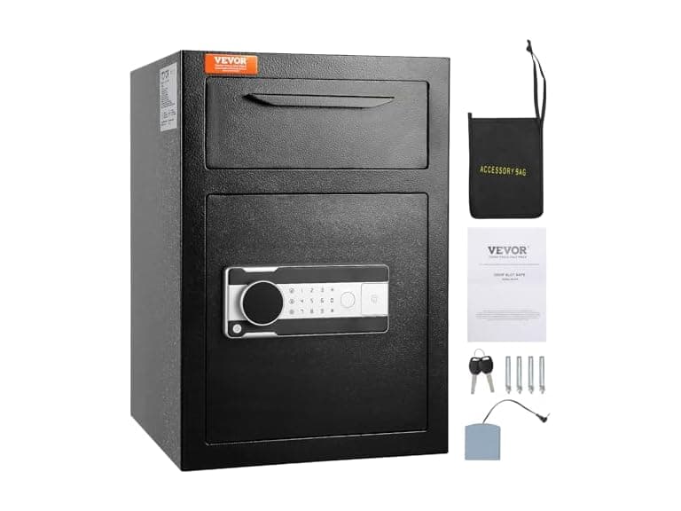 2.5 Cub Depository Safe, Deposit Safe with Drop - Image 1