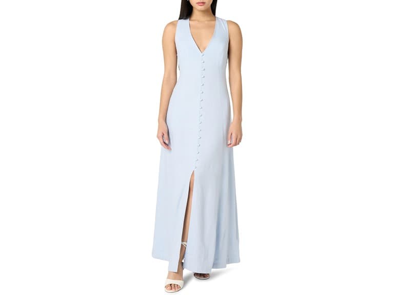 The Drop Women’s Blanca Linen Dress - Image 1