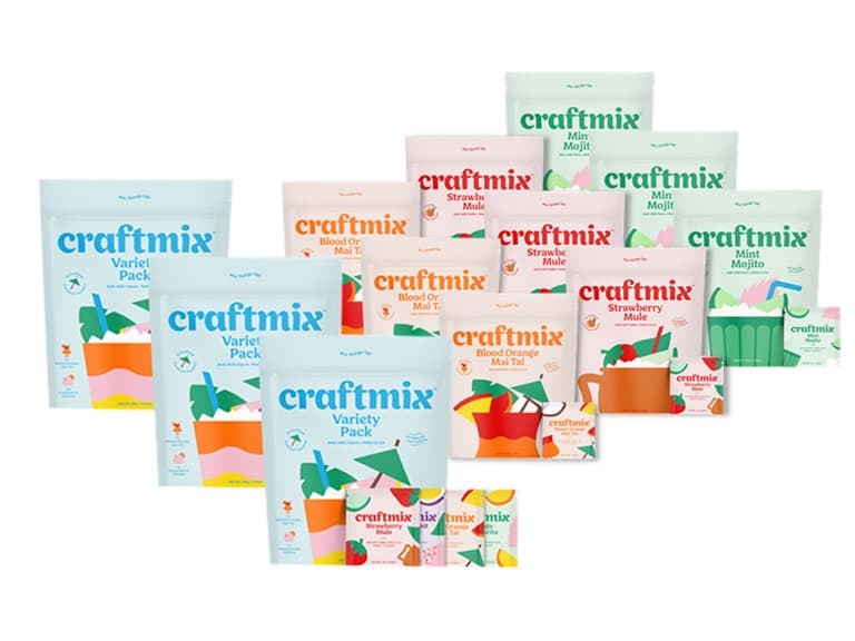 Craftmix Cocktail Mixers | Variety - Image 1