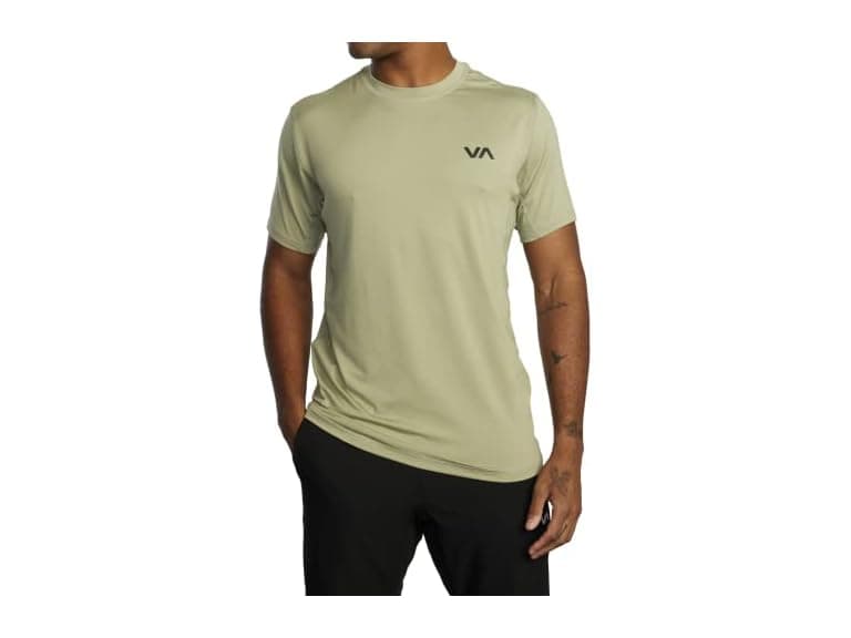 Rvca Men (L) Sport Vent Short Sleeve Crew T-Shirt - Image 1