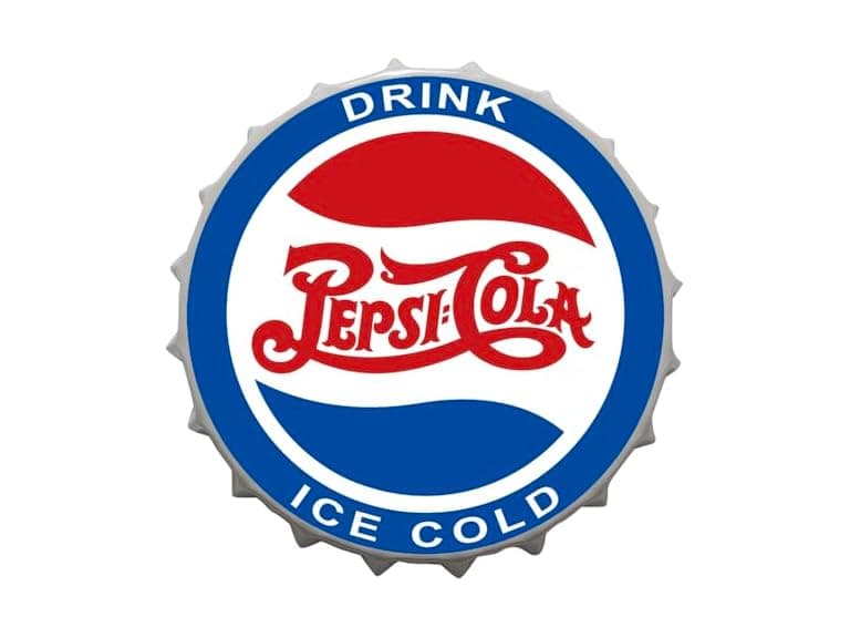 2But Decorative Bottle Caps Metal Sign - Image 1