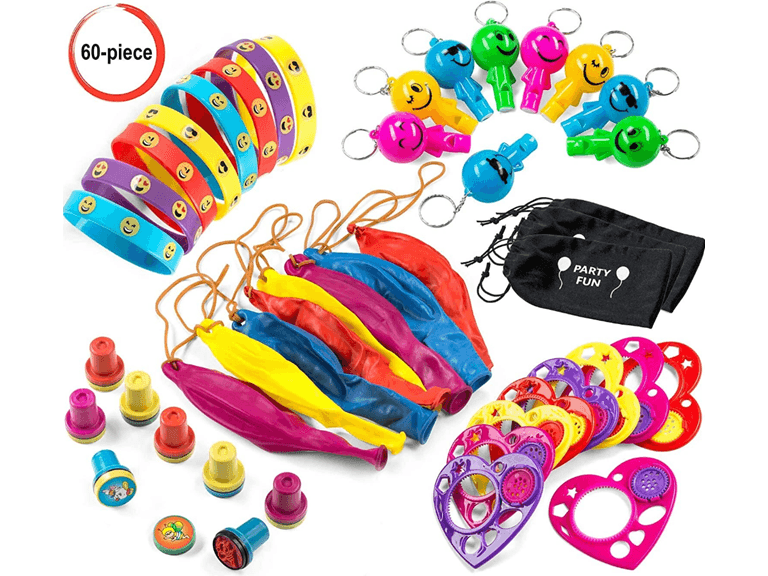 60-Pc Kids Party Goody Bag Set - Image 1