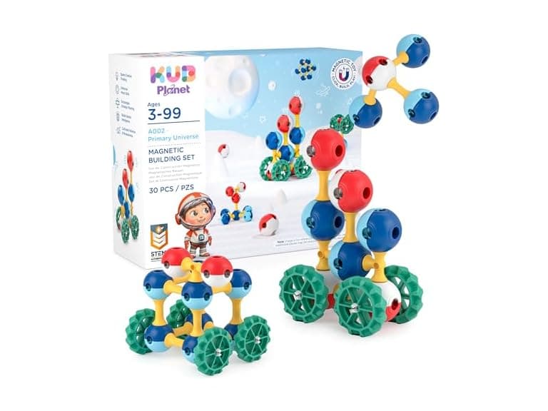 KUB Planet - Magnetic Building Set for Kids - Image 1