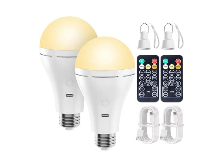 Brightown USB Rechargeable Light Bulb - Image 1