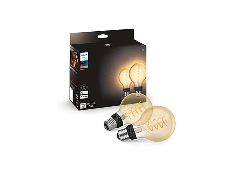 Philips Hue Smart 60W G25 Filament LED Bulb - Image 1