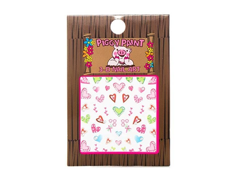 Piggy Paint 3-D Heart Nail Art - Image 1