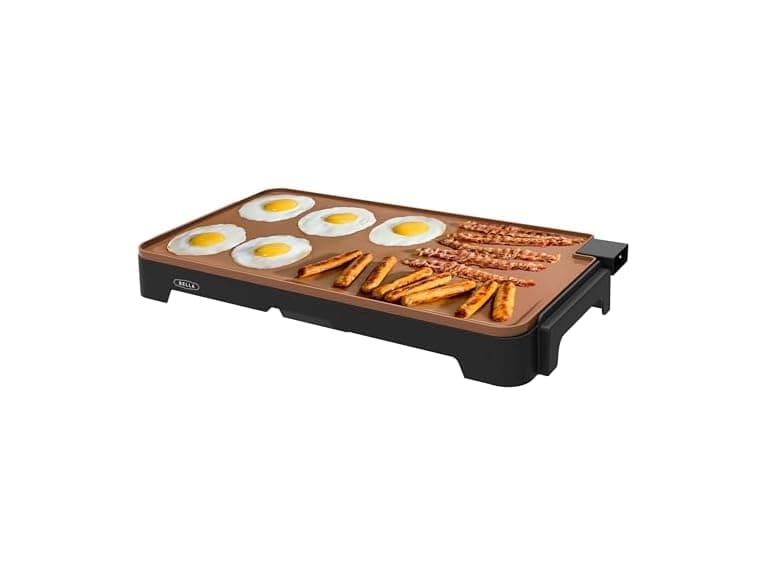 bella XL Electric Ceramic Titanium Griddle - Image 1