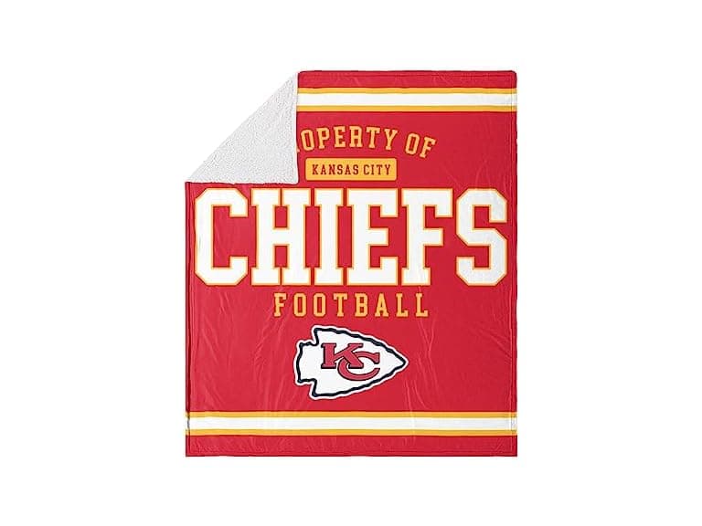 FOCO NFL Team Logo Sherpa Fleece - Image 1