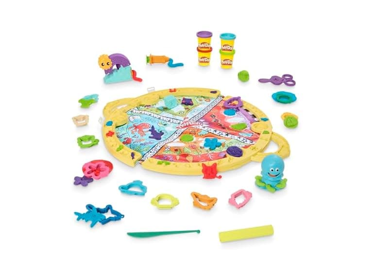 Play-Doh Fold & Go Playmat Starter Set - Image 1